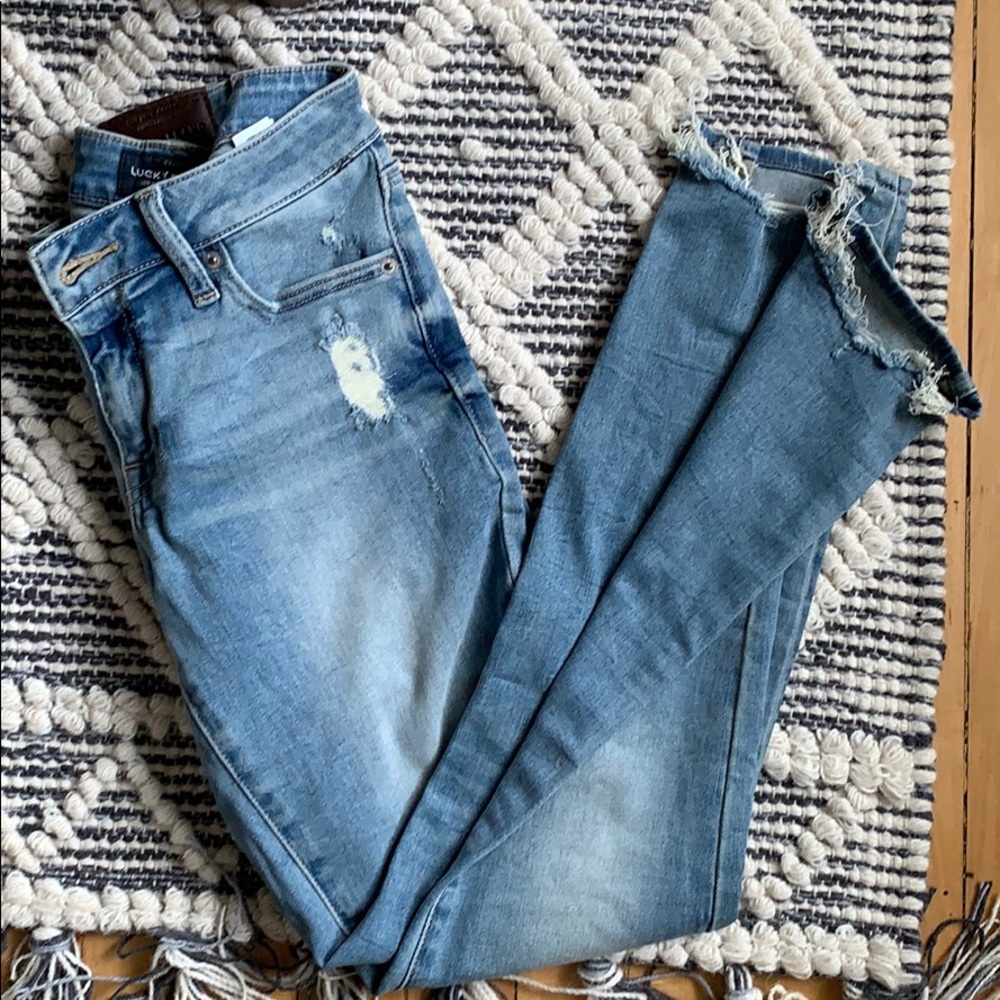 NWOT Lucky Brand Lolita super skinny light jeans